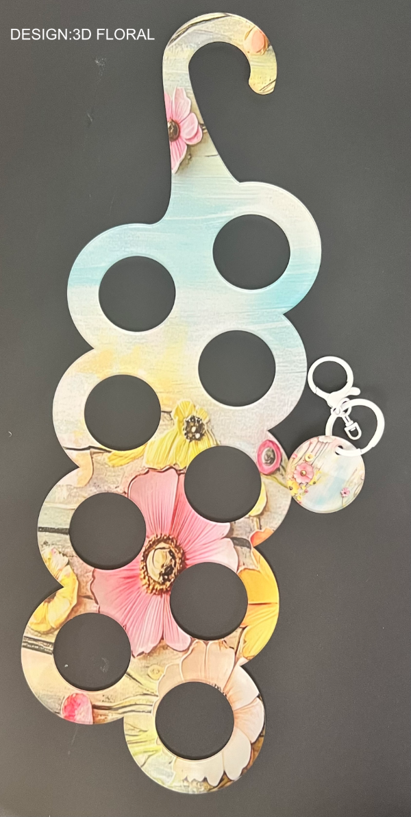 Acrylic Scarf Hanger – UV Printed Designs