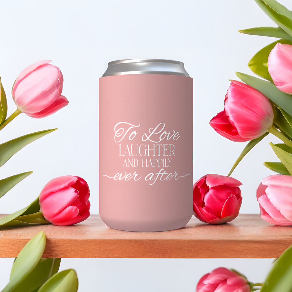 Customisable Wedding Stubby holder - ARCH DESIGN
