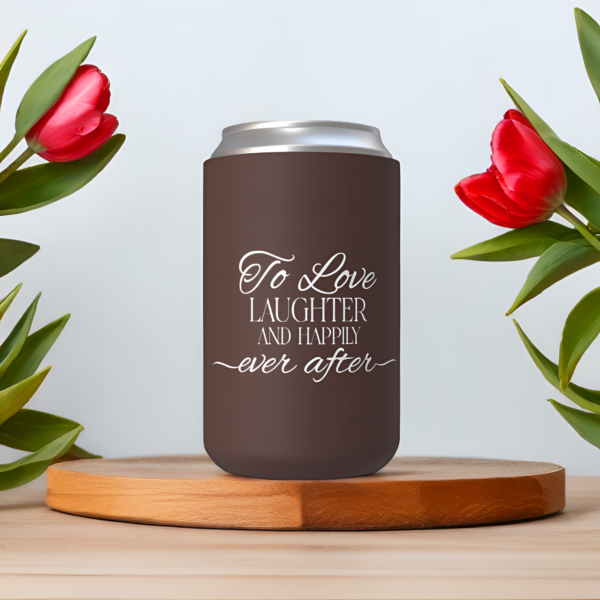 Customisable Wedding Stubby holder - ARCH DESIGN