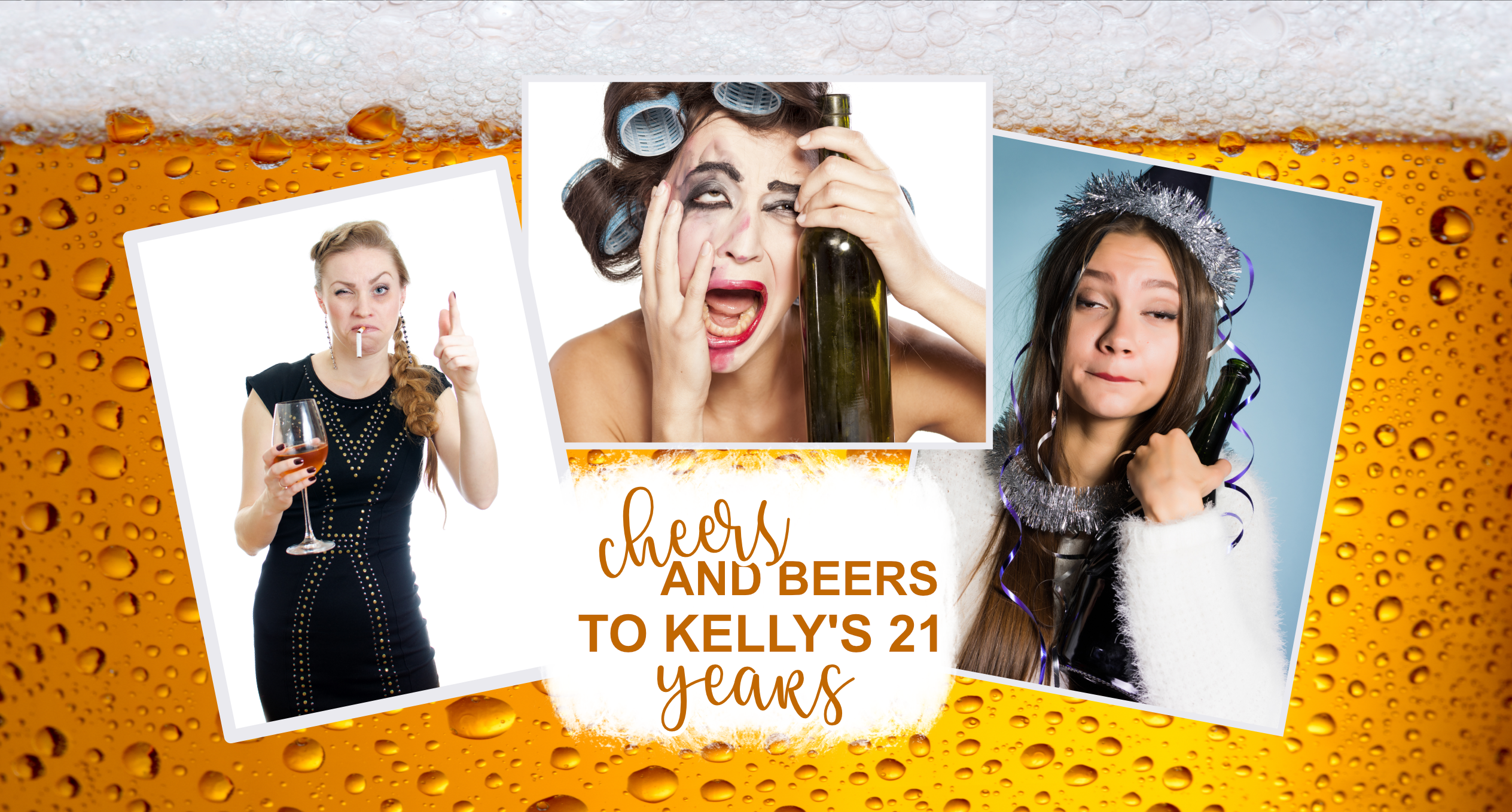 CHEERS AND BEERS -  Customisable Stubby Holder