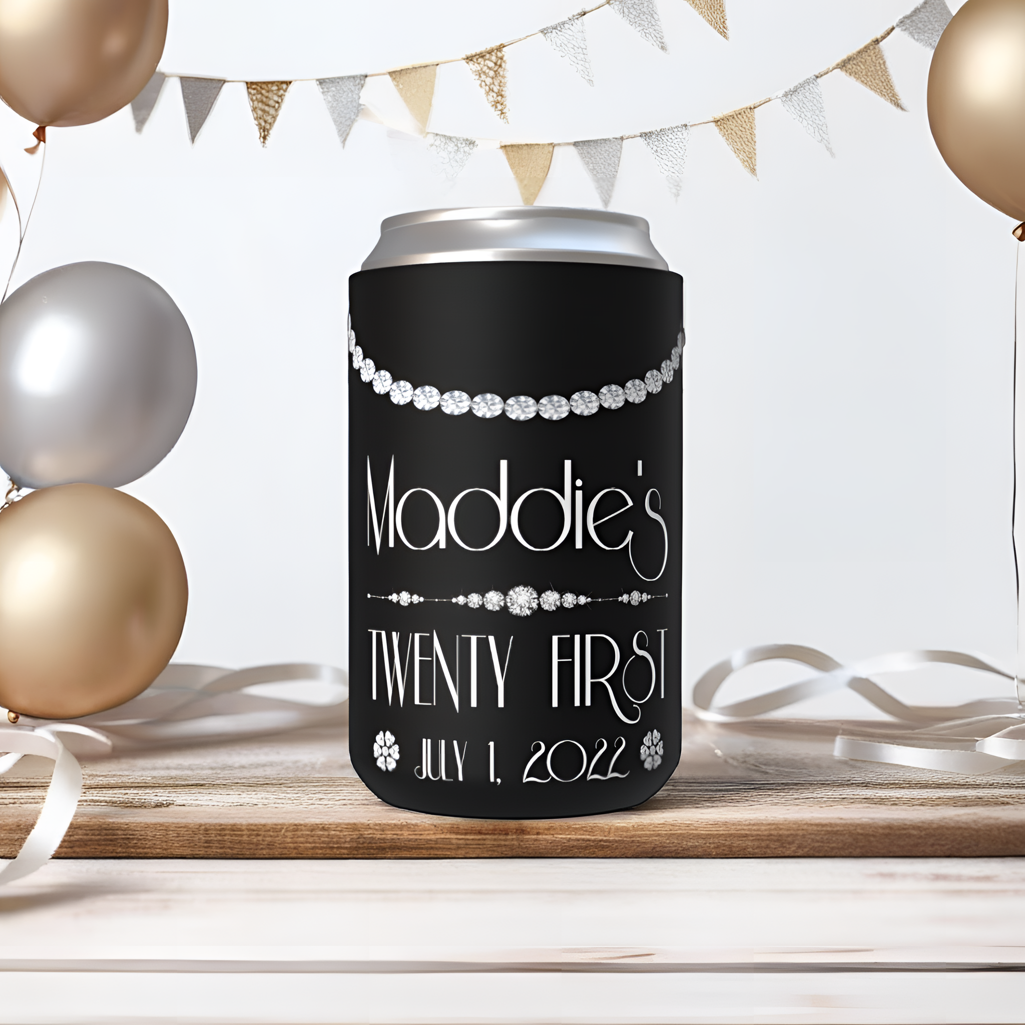 DIAMONDS - Customisable Stubby Holder