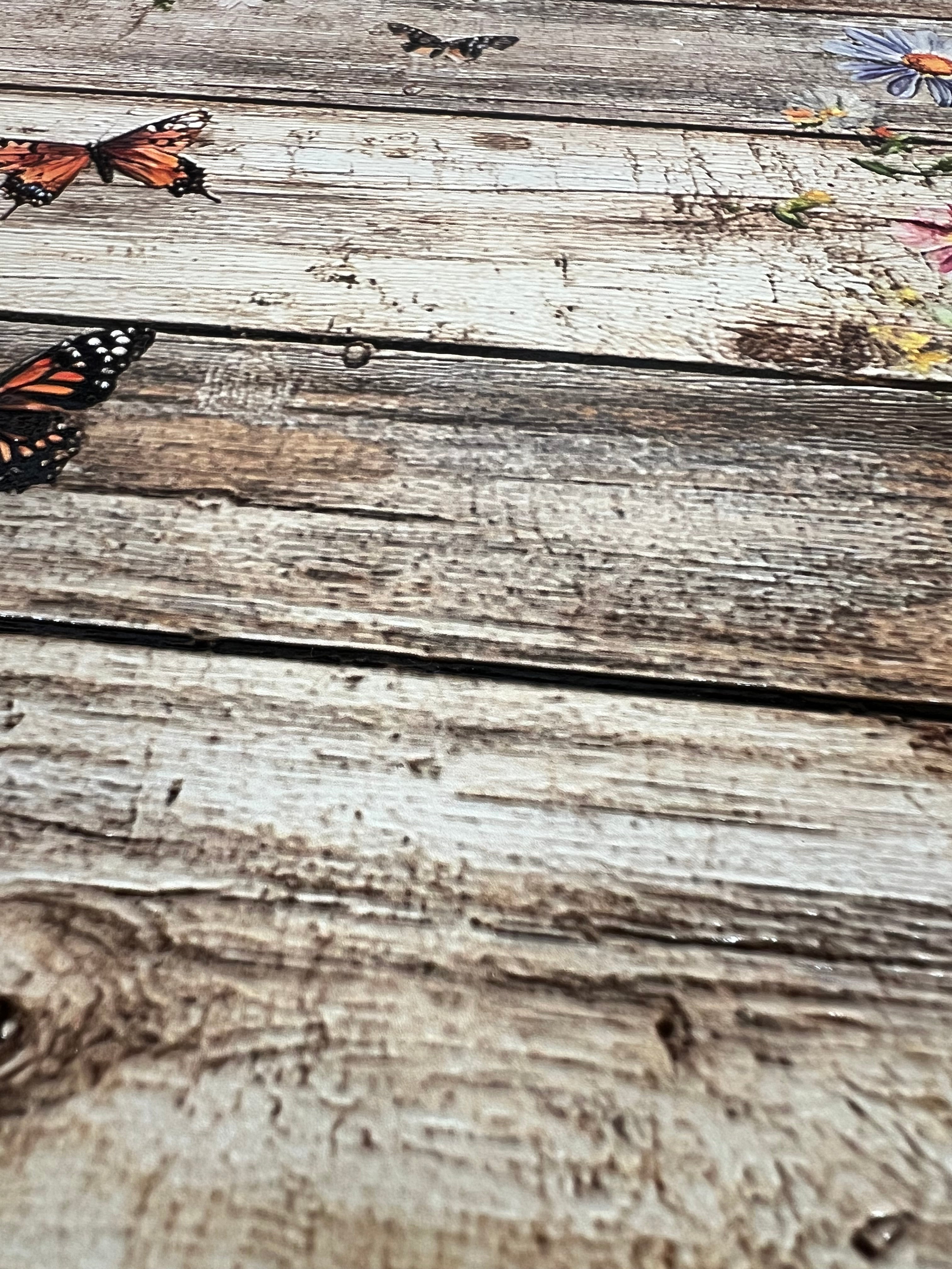 Personalised Welcome Sign – Wildflower & Butterfly Design