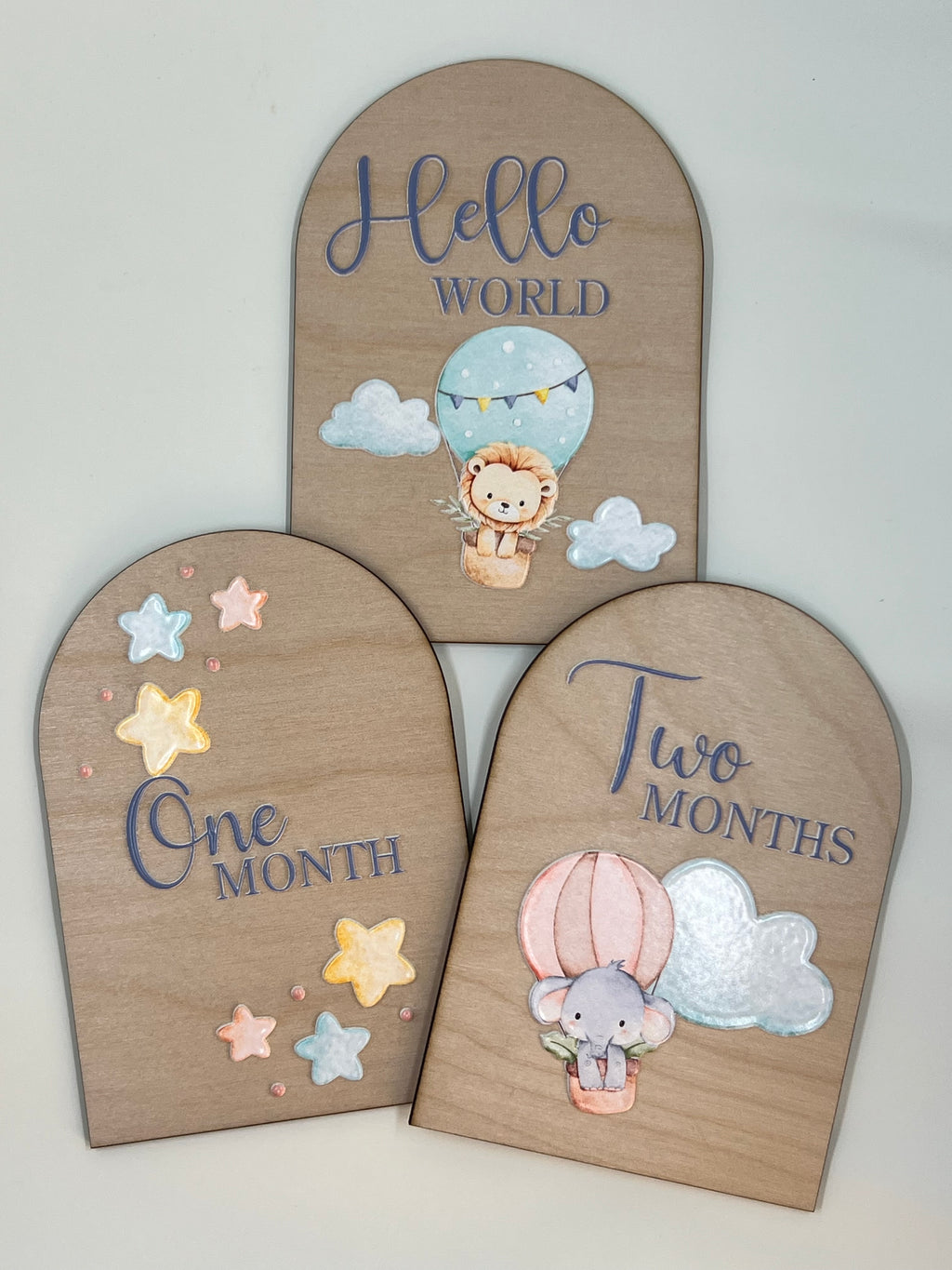 Baby Milestone Cards – Various Designs Available