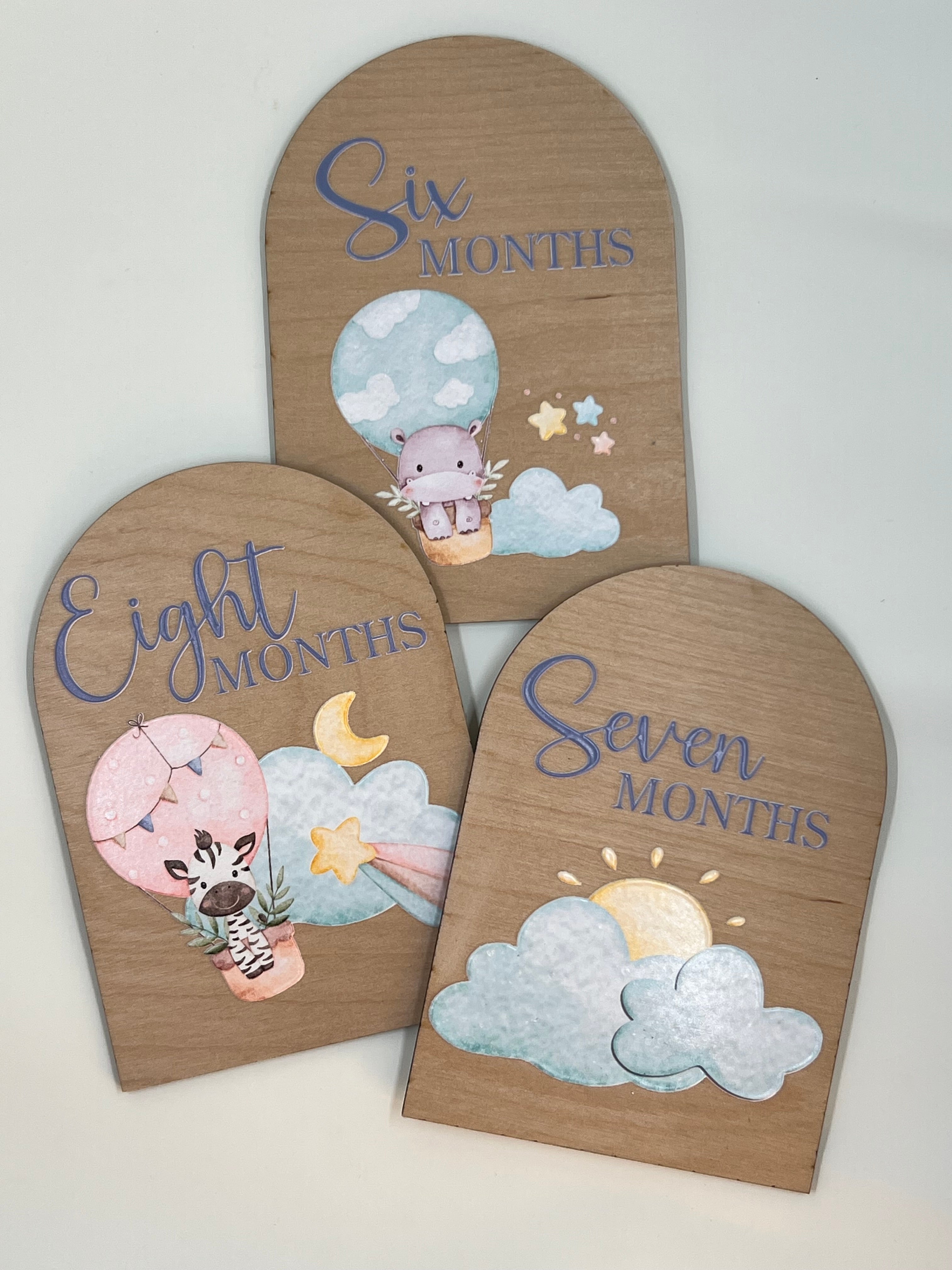 Baby Milestone Cards – Various Designs Available