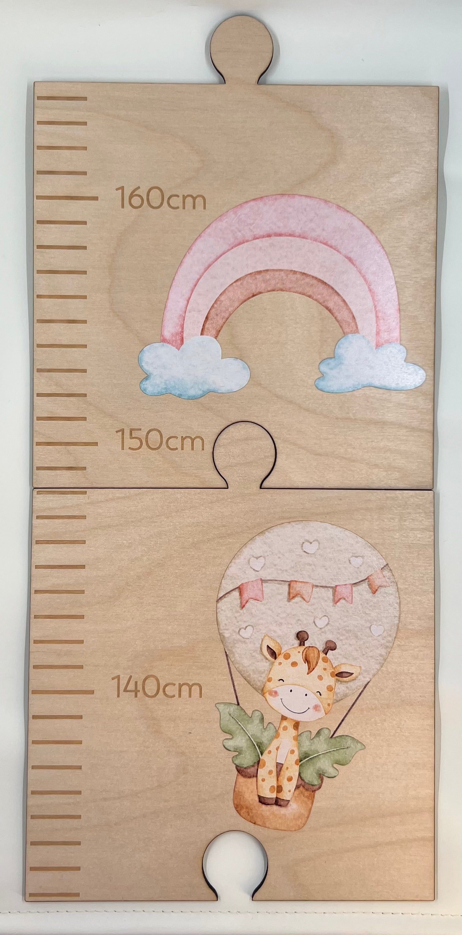 Puzzle Piece Growth Chart - Various Designs Available