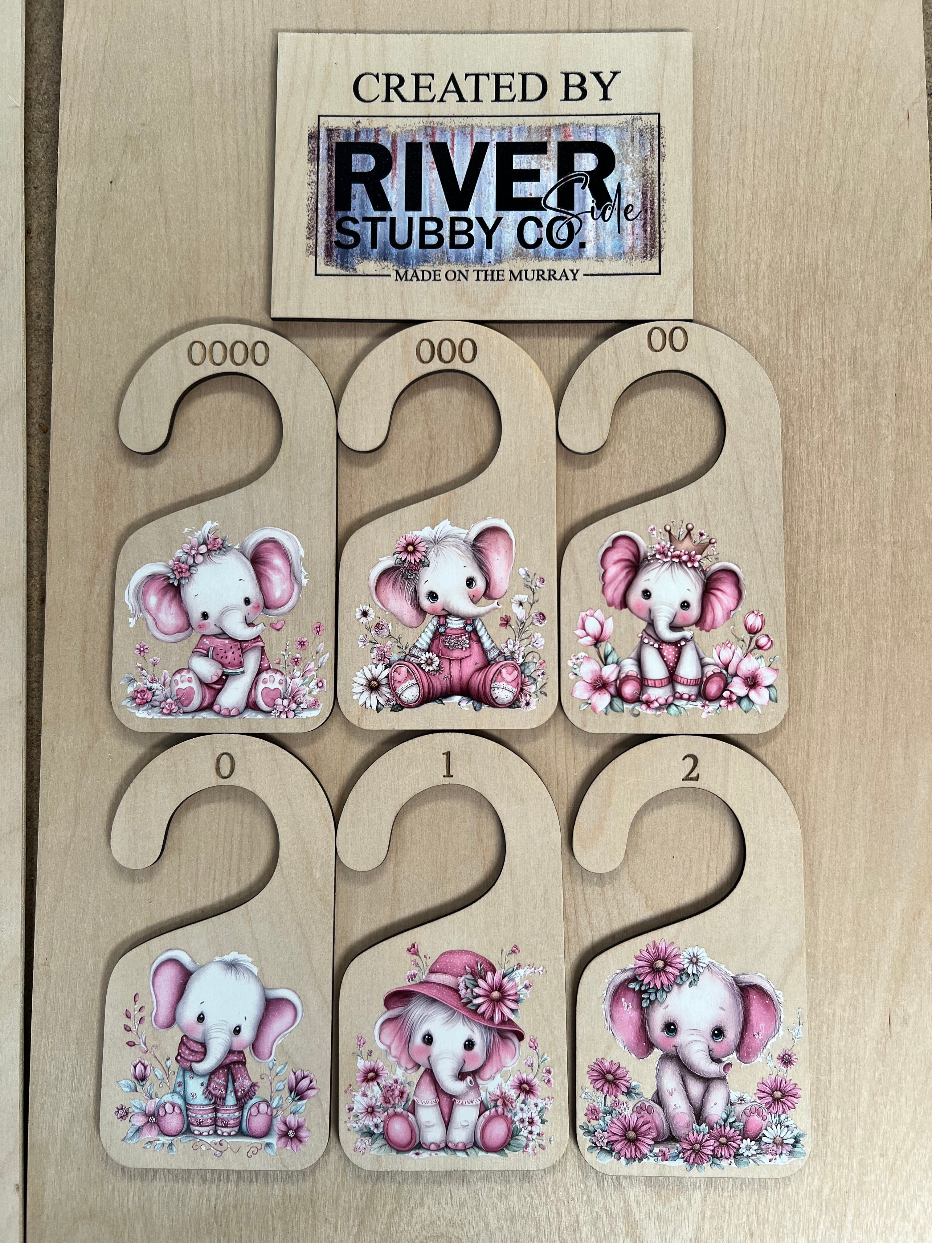 3 Set Bundle – Wardrobe Dividers, Growth Chart & Milestone Cards - Various Designs
