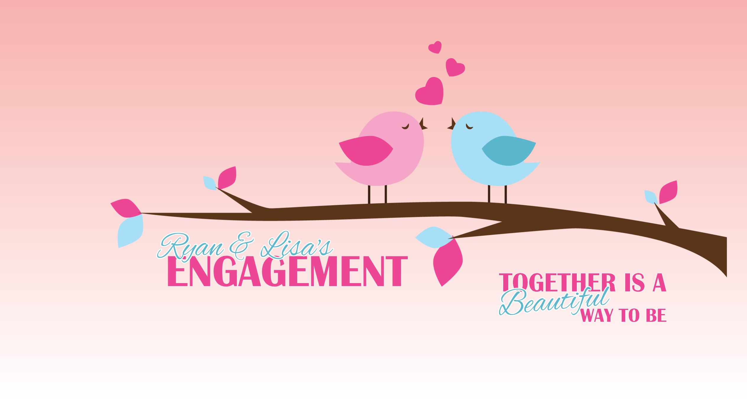 LOVE BIRDS - Customisable Stubby Holder
