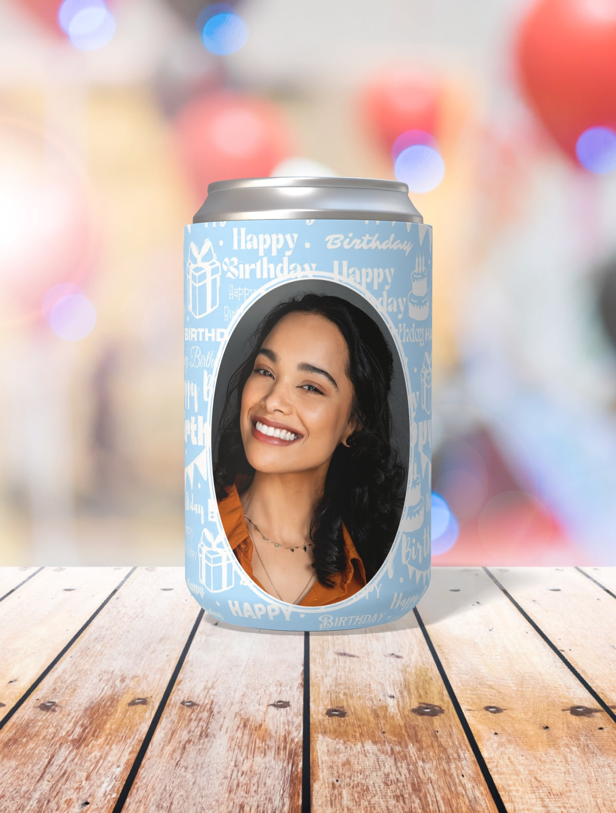 PHOTO BIRTHDAY - Customisable Stubby Holder