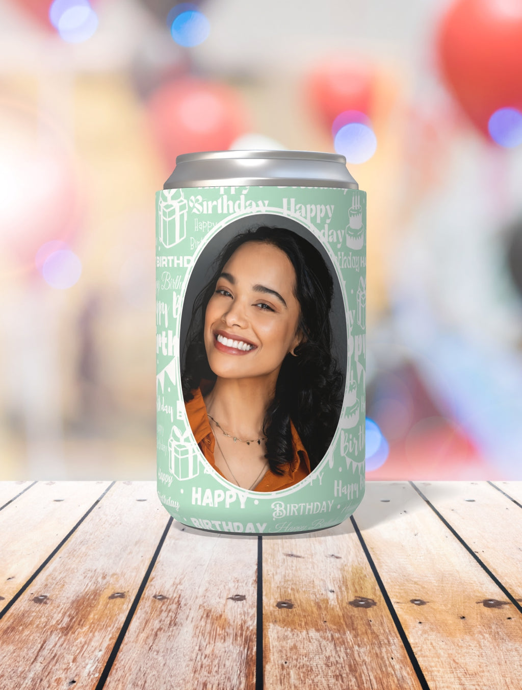 PHOTO BIRTHDAY - Customisable Stubby Holder