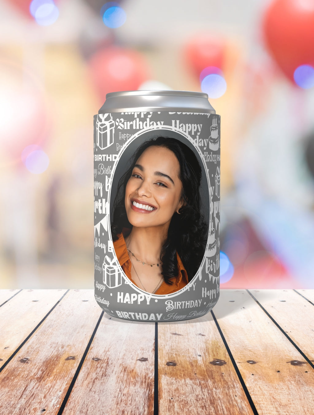 PHOTO BIRTHDAY - Customisable Stubby Holder