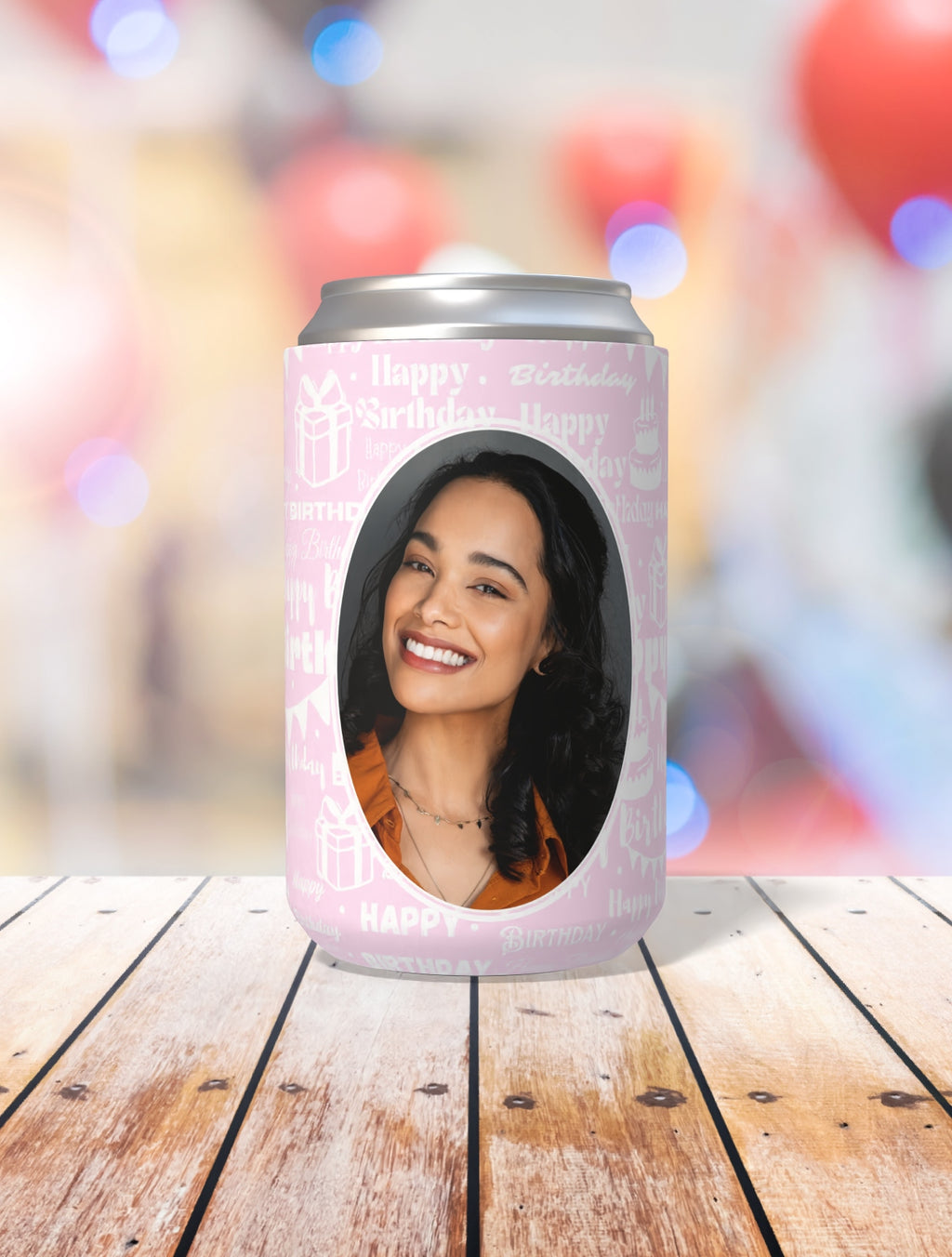 PHOTO BIRTHDAY - Customisable Stubby Holder