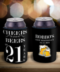CHEERS AND BEERS 2 - Customisable Stubby Holder
