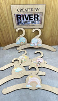 Baby Clothes Hangers – Set of 6 - VARIOUS DESIGNS
