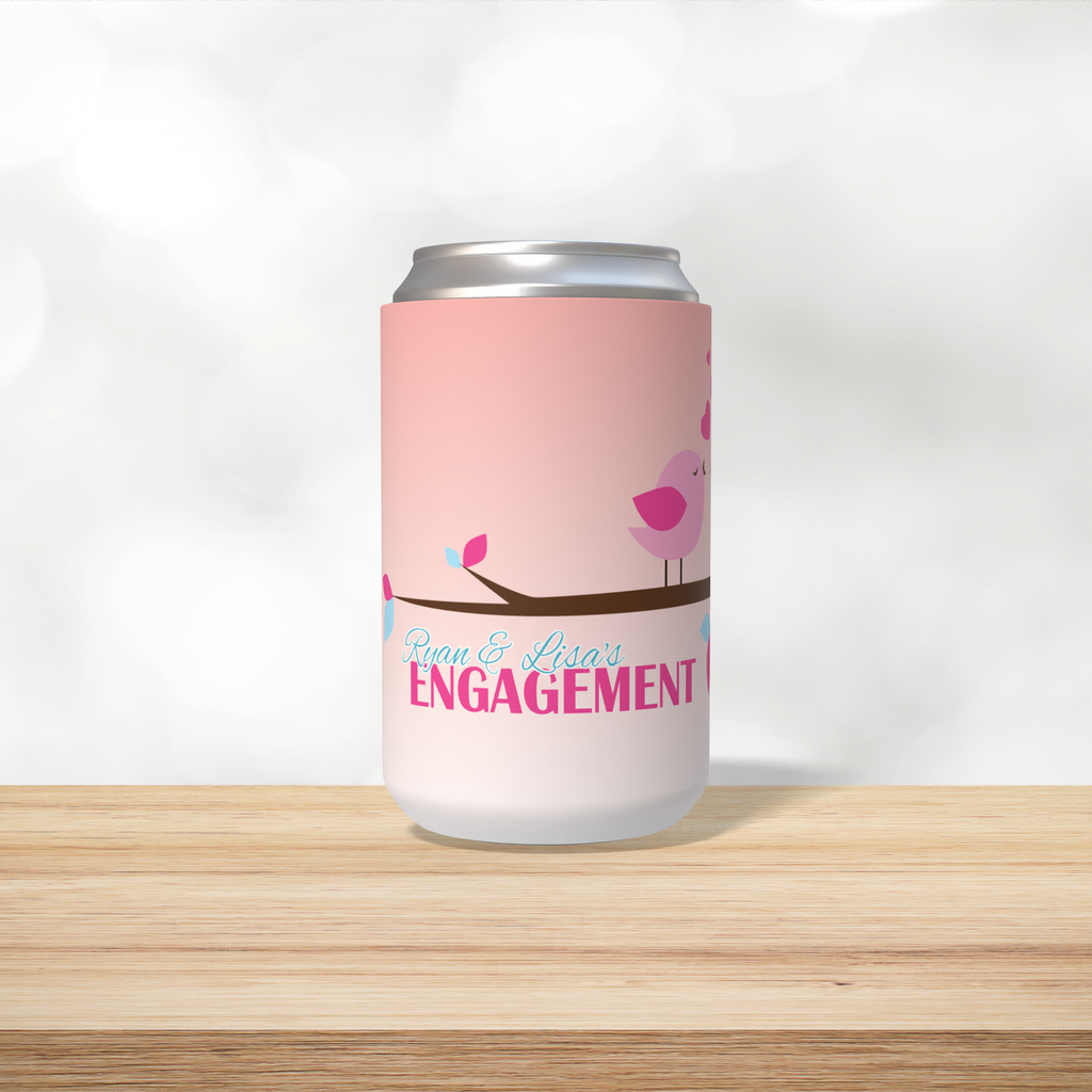 LOVE BIRDS - Customisable Stubby Holder