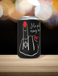 HE PUT A RING ON IT - Customisable Stubby Holder