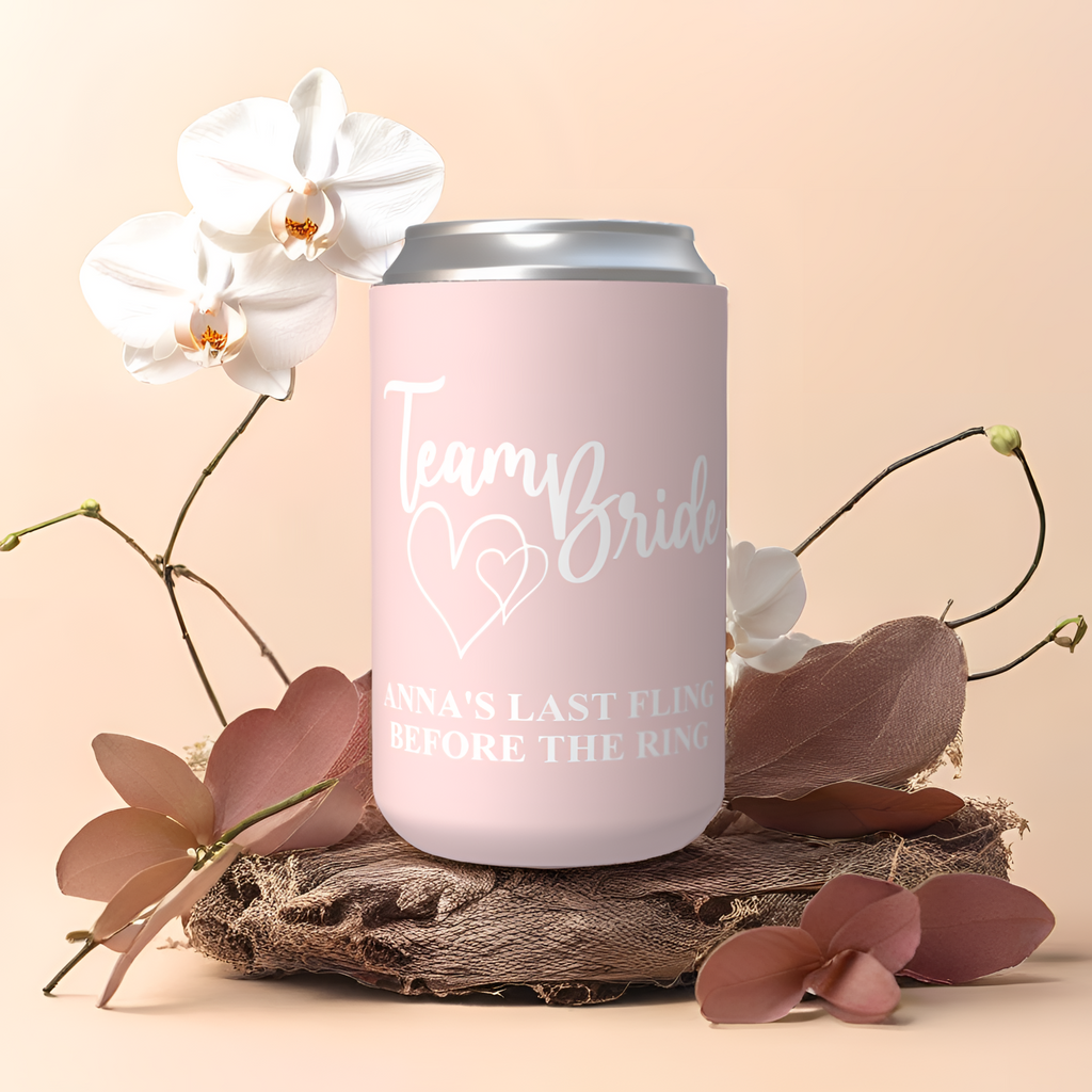 TEAM BRIDE - Customisable Stubby Holder