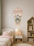 Kids Personalised Wall Sign – Hot Air Balloon